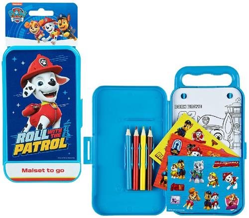 van der Meulen Paw Patrol kleurset - creatieve knutselset voor kinderen.