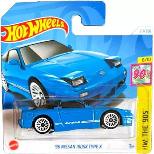 HOT WHEELS '96 NISSAN 180SX TYPE X 211/250 (1:64) HW THE '90S