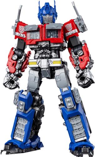 Hasbro - Transformers Optimus Prime | Auto bots wars | Robot technic modelbouw | Gundam model kit | Speelgoed legacy star bouwpakket | Bekend van manga & anime | Niet compatibel met lego of revell | incl. opvouwbare PVC display