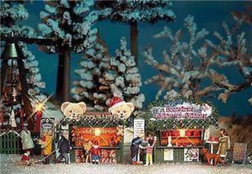Busch - Zwei Weihnachtsbuden H0 (Bu1060)