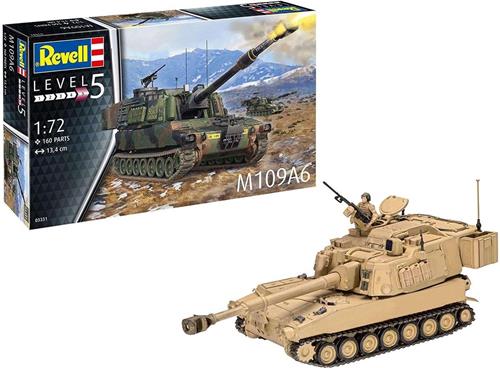 1:72 Revell 03331 M109A6 Tank Plastic kit