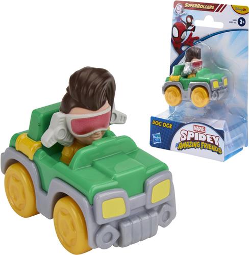 Marvel Spidey and His Amazing Friends - SuperRollers Doc Ock - Actiefiguur