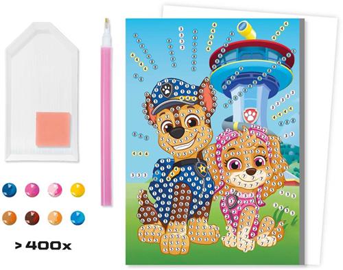 Diamond Painting Kaart en Envelop PAW Patrol