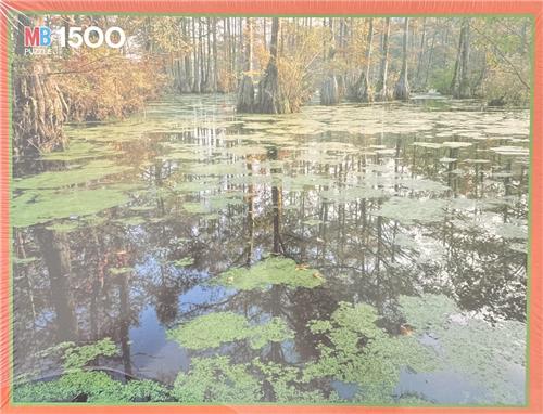 MB puzzel - The lake - waterkant - 1500
