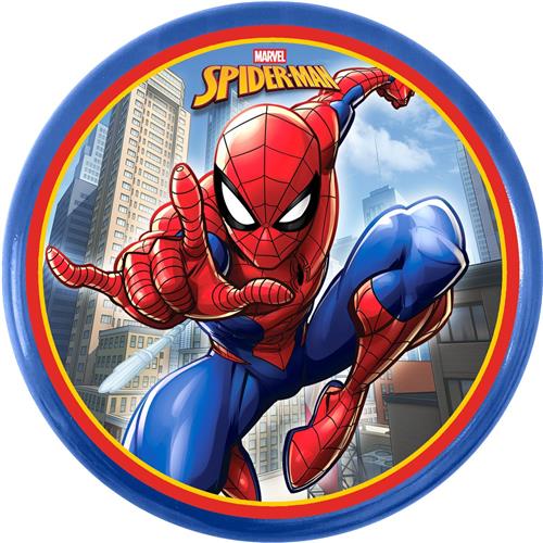 Sombo Wurfscheibe Spiderman, Verschillende kleuren, Kunststof