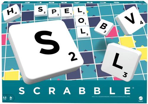 Mattel Games Scrabble Original - Familie bordspel - Nederlandse editie