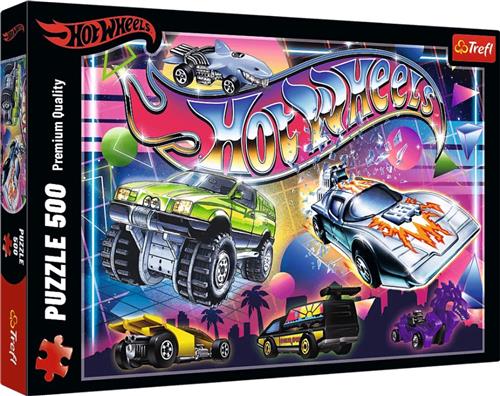Trefl Hot Wheels - 80s Vibe - 500 pieces.
