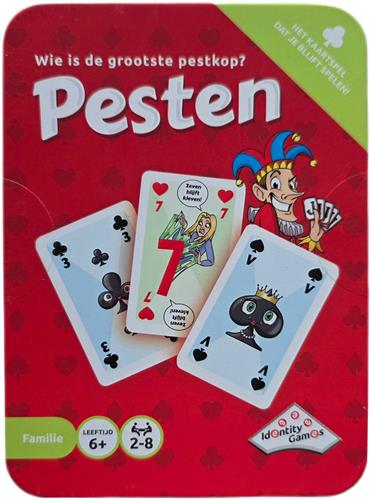 Identity Games - Pesten in blik - kaartspel