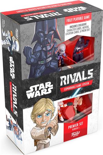 Funko Games Star Wars Rivals - Premier Set - Kaartspel - Uitbreidbaar spel - Verzamel alle 30 personages - Engelstalig