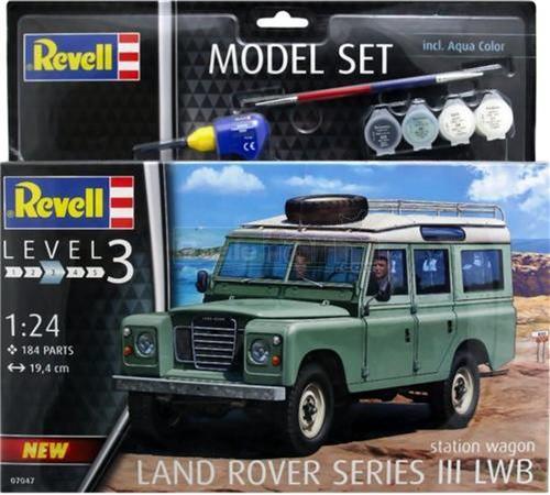 1:24 Revell 67047 Land Rover Series III Car - Model Set Plastic Modelbouwpakket