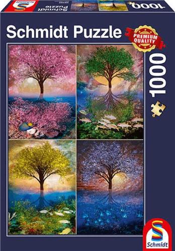 Schmidt - Magische Boom bij het Meer (1000) - Puzzel