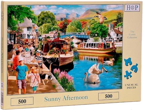 House of Puzzles Sunny Afternoon - 500 Piece Jigsaw Puzzle