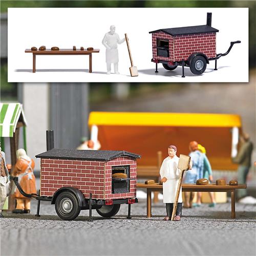 Busch - Mobiler Brotbackofen H0 (7/22) *bu1827 - modelbouwsets, hobbybouwspeelgoed voor kinderen, modelverf en accessoires