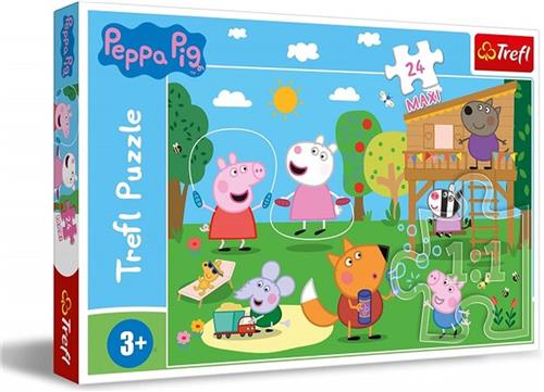 Trefl Trefl 24M - Plezier in het gras / Peppa Pig