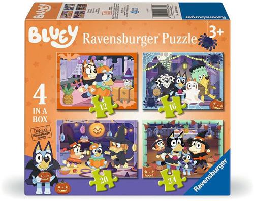 Ravensburger Bluey Halloween Kinderpuzzel - Kinderpuzzel 24 Stukjes - Vanaf 4 Jaar
