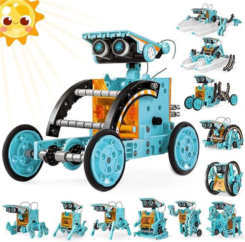 Solacis Robot bouwpakket - Educatief Montessori Speelgoed - Experimenteerset - Robot bouwen - Must have voor uw kind!