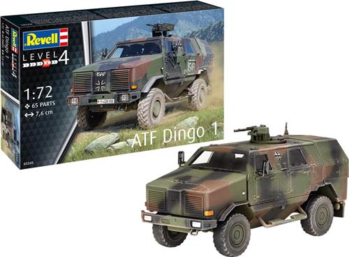 1:72 Revell 03345 ATF Dingo 1 Military Vehicle Plastic Modelbouwpakket