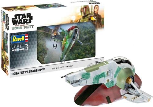 1:88 Revell 06785 Star Wars - Boba Fetts Starship Plastic Modelbouwpakket