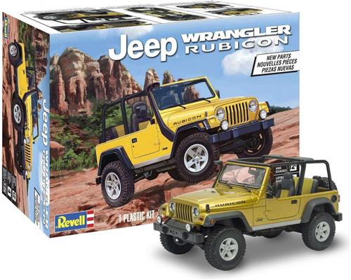 1:25 Revell 14501 Jeep Wrangler Rubicon - Special Release Edition! Plastic Modelbouwpakket