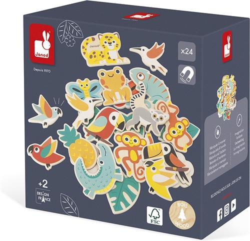 Janod magneten Tropik 24 st