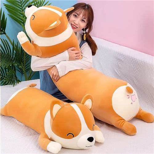 Knuffel - Schattig Pluche Knuffelkussen - 60 cm Zachte Knuffelvriend voor Geschenken aan Meisjes en Jongens
