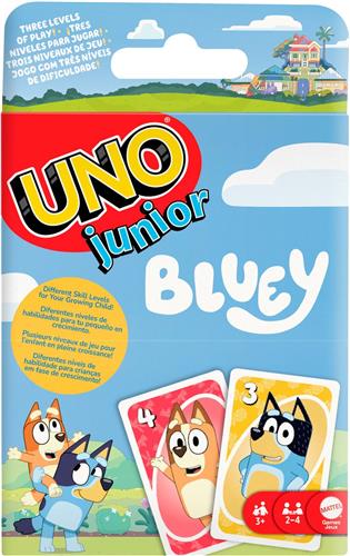 Mattel Games UNO junior Bluey