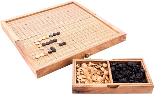 Go  Houten Strategisch Bordspel  Klassiek Denkspel  Aziatisch Strategiespel  Acaciahout  Engelhart