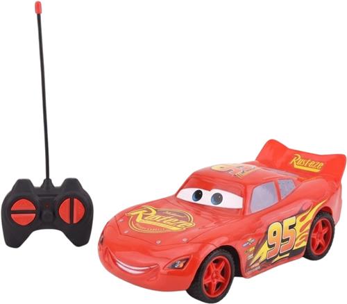 Cars Bliksem McQueen Bestuurbare Auto - RC Raceauto met Afstandsbediening - Radiografisch Speelgoed Voertuig - Cadeau voor Kinderen Vanaf 3 Jaar