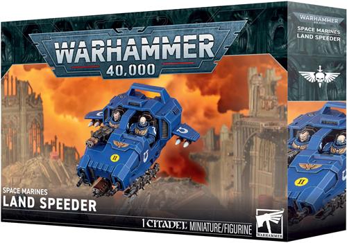 Space Marines Land Speeder