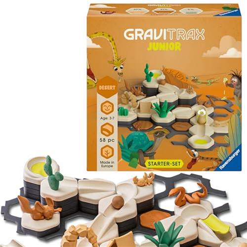 GraviTrax Junior Starter Set S - Desert kogelbaan voor 3+ jaar - Educatief
