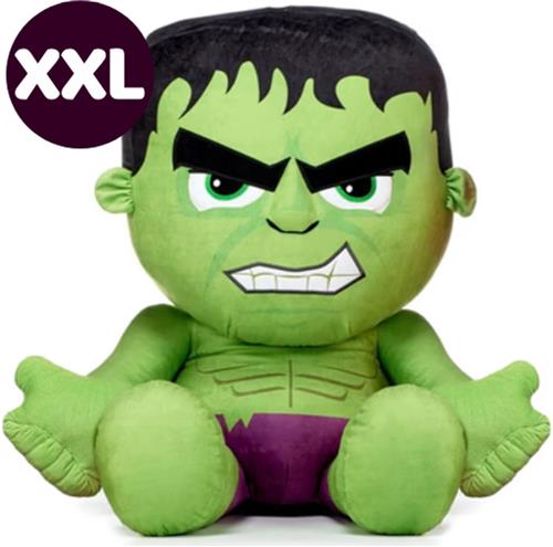 Hulk Marvel Superheld Pluche Knuffel XXL 70 cm - Grote Speelgoed Knuffels voor Kinderen - Marvel XL Plush Toys