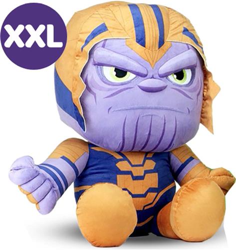Thanos Marvel Superheld Pluche Knuffel XXL 70 cm - Grote Speelgoed Knuffels voor Kinderen - Marvel XL Plush Toys