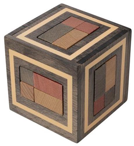 Philos houten puzzel Kongming Frame denkspel speelgoed.