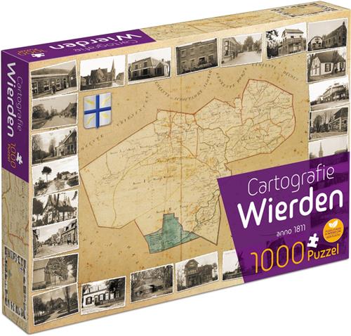 Tucker's Fun Factory legpuzzel Cartografie Wierden 1000 stukjes puzzel