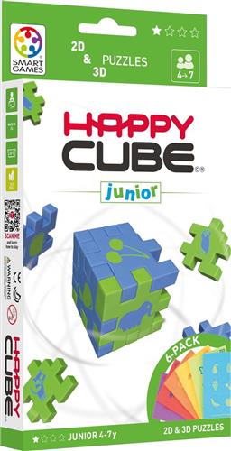 SmartGames - Happy Cube Junior - 6 Puzzels - 3D