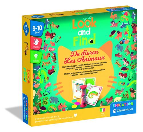 Clementoni Education Zoek & Vind - Dieren