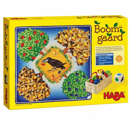 Haba gezelschapsspel Boomgaard voor kinderen - educatief spel.