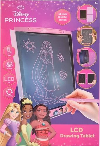 Twisk Disney Princess LCD tekenbord 11 inch regenboog voor kinderen.