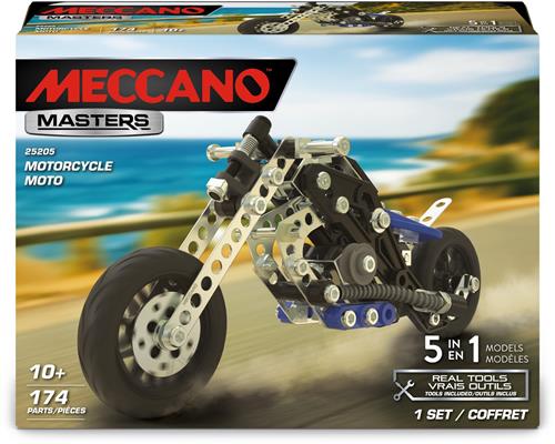 Meccano Motorcycles - Bouwset - 5 in 1