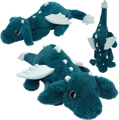 Depesche - SNUKIS knuffel draak - petrol