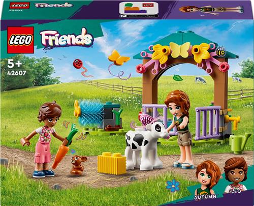 LEGO Friends Autumns schuur met kalfje - 42607