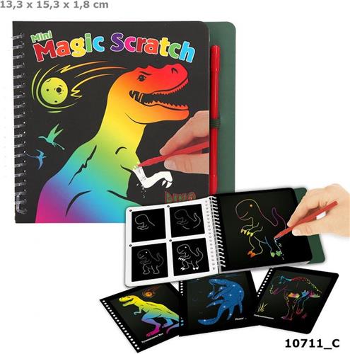 Depesche - Dino World Mini Magic-Scratch Book