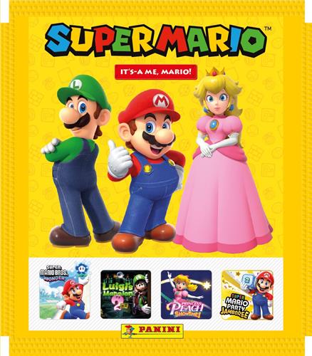 Super Mario - Sticker 2 Ecoblister - 30 Stickers in Diverse Ontwerpen