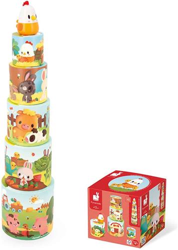 Janod Boerderij Stapeltoren Kip