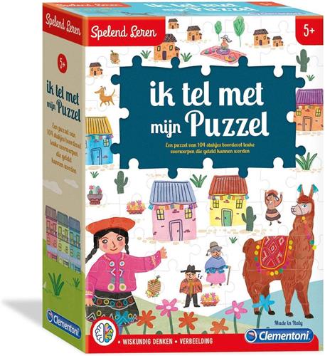 Clementoni - Spelend Leren - Telpuzzel Educatief spel
