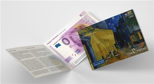 0 Euro biljet 2022 - Van Gogh Caféterras bij Nacht LIMITED EDITION