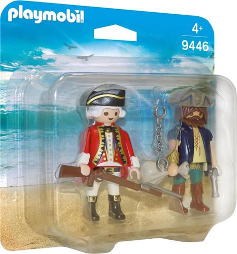 PLAYMOBIL DuoPack Piraat en soldaat - 9446