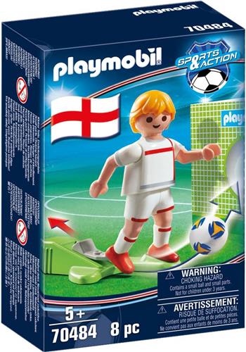 PLAYMOBIL Sports & Action Voetbalspeler Engeland - 70484