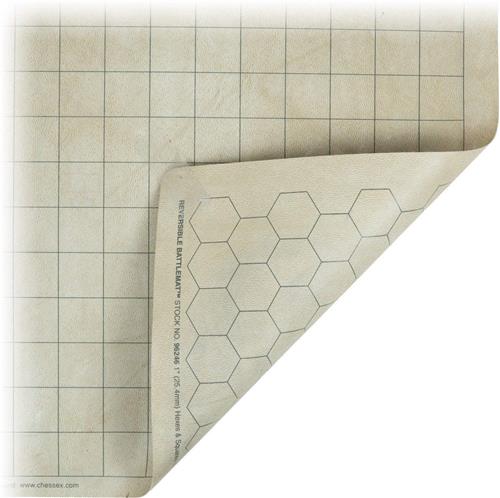 Chessex Reversible Battlemat 1 1/2 squares and hexes