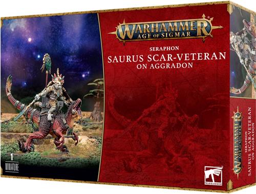 Seraphon Saurus Scar-Veteran on Aggradon